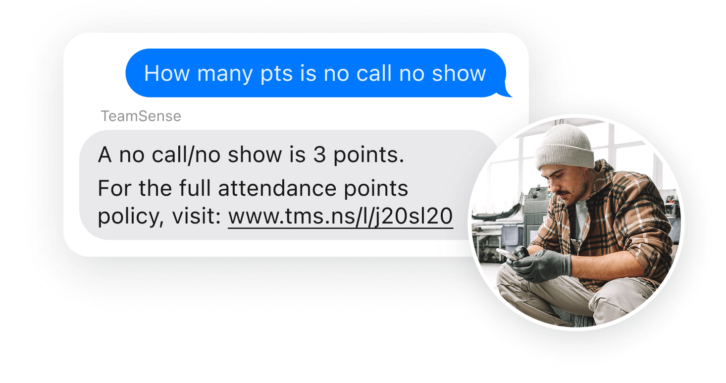 Attendance message 1